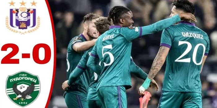 Anderlecht Tampilkan Kekuatan dengan Kemenangan Telak 2-0 Melawan Ludogorets