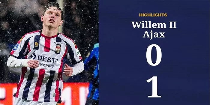 Liga Belanda – Hasil Pertandingan Ajax 1-0 Willem II, 27 Oktober 2024
