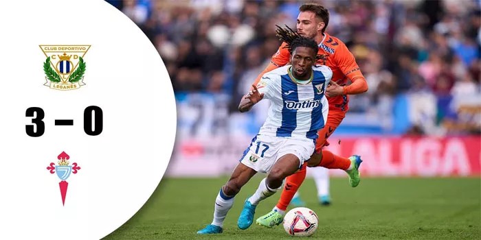 La Liga – Hasil Pertandingan Leganes 3-0 Celta Vigo, 27 Oktober 2024