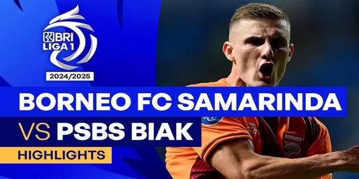 Liga 1 – Hasil Pertandingan Borneo 3-0 PSBS Biak, 25 Oktober 2024
