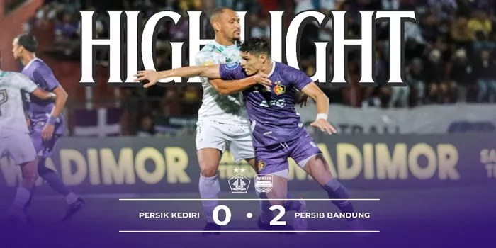 BRI Liga 1 – Persib Bandung Bungkam Persik Kediri 2-0 Tanpa Balas