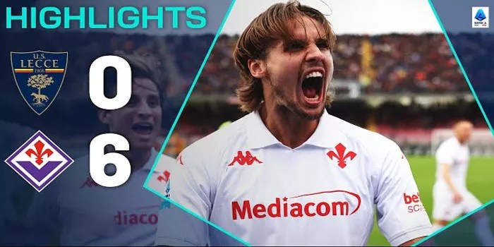 Fiorentina Lumat Lecce 6-0, Dominasi Tanpa Ampun Di Serie A!​