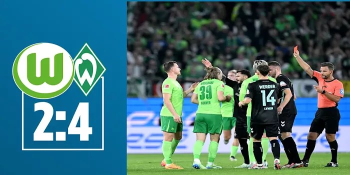 Wolfsburg Terpuruk di Kandang Sendiri dengan Kekalahan 2-4