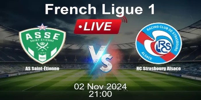 AS Saint-Étienne Menang Kunci atas Strasbourg dengan Skor 2-0
