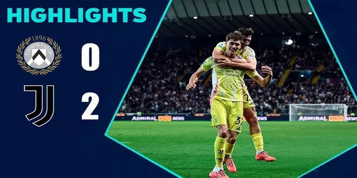 Serie A – Hasil Pertandingan Udinese 0-2 Juventus, 3 November 2024