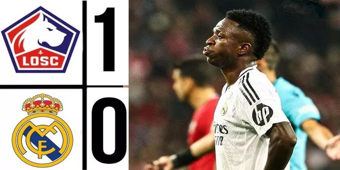 Lille OSC Mengalahkan Real Madrid 1-0 dalam Drama Malam yang Mendebarkan