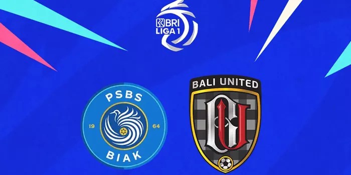 Hasil BRI Liga 1 – PSBS Biak Gebuk Bali United 2-0