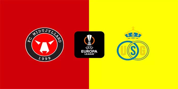 Midtjylland vs Union Saint-Gilloise Liga Europa 24 Oktober 2024
