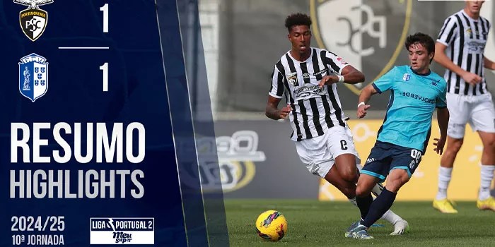 Liga Portugal 2 – Portimonense Dan Vizela Harus Berbagi Poin Usai Imbang 1-1