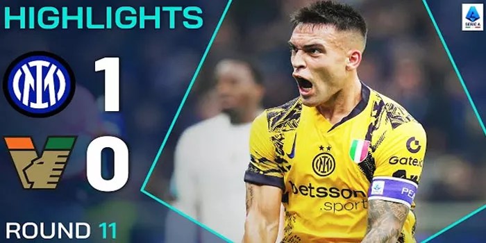 Liga Italia – Hasil Pertandingan Inter Milan 1-0 Venezia, 04 November 2024