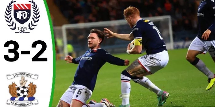 Liga Primer – Hasil Pertandingan Dundee FC Vs Kilmarnock, Dundee Jinakkan Kilmarnock 3-2