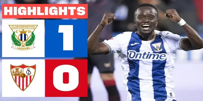 Leganes Sukses Ungguli Sevilla Dengan Skor Tipis 1-0