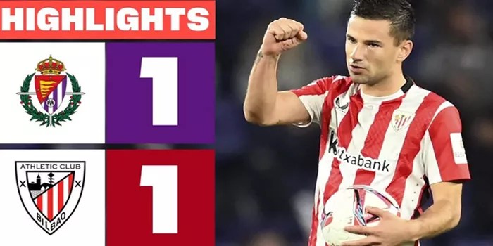 Hasil Pertandingan Valladolid 1-1 Ath Bilbao, 11 November 2024