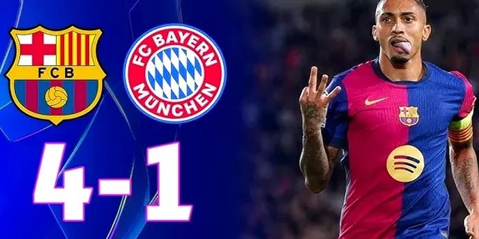 Hasil Barcelona vs Bayern Munchen – Skor 4-1