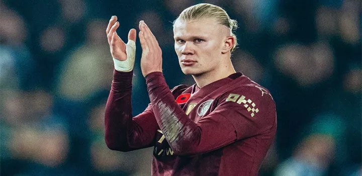 Haaland Cetak Gol, Namun City Kandas di Tangan Brighton