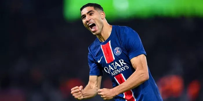 Achraf Hakimi Man Of The Match Pada Laga PSG Vs PSV