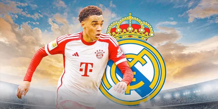 Real Madrid dan Manchester City Incar Jamal Musiala 