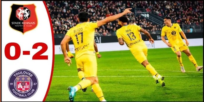 Ligue 1 – Hasil Pertandingan Rennes 0-2 Toulouse, 10 Nov 2024