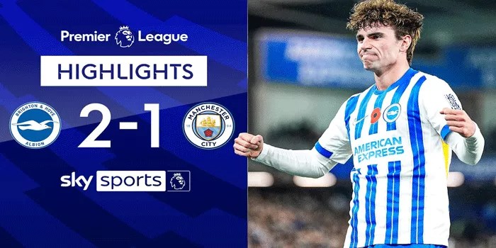 Brighton Singkirkan City: Kemenangan 2-1 Yang Menggegerkan Premier League