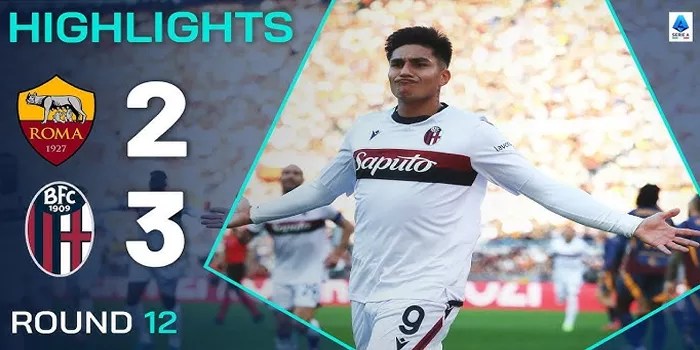 Kekalahan Menyakitkan untuk Roma Bologna Menang 3-2