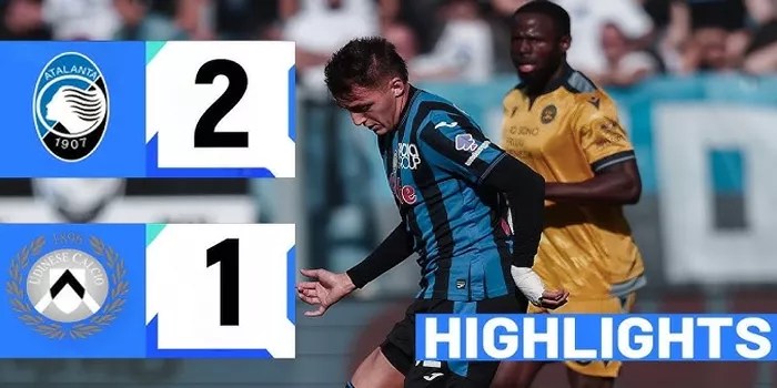 Atalanta Comeback Tundukkan Udinese 3-1