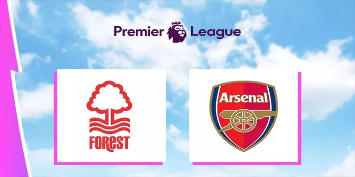 Pertandingan Arsenal vs Nottingham Forest pada 23 November