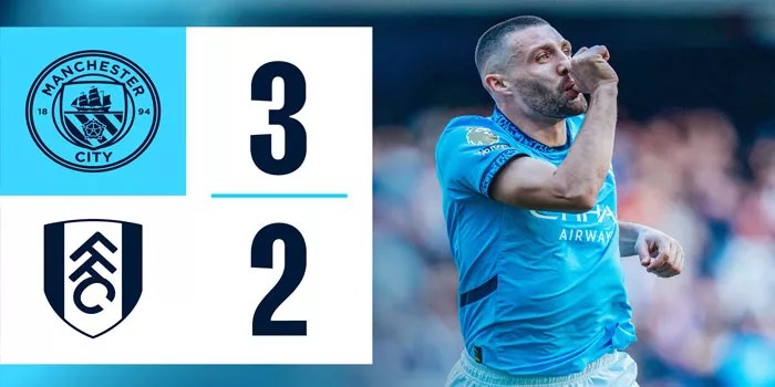 Drama Gol di Etihad: Manchester City Unggul Tipis atas Fulham 3-2