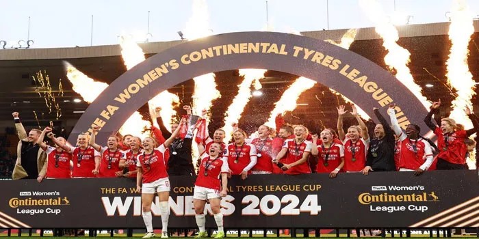 Kalahkan Chelsea, Arsenal Women Juara Conti Cup 2024