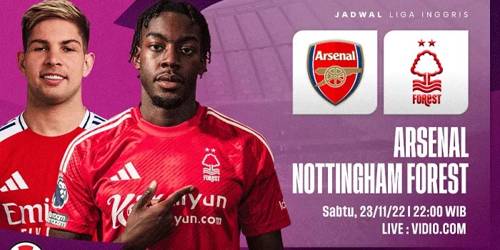 Prediksi League Arsenal vs Nottingham 24 November 2024