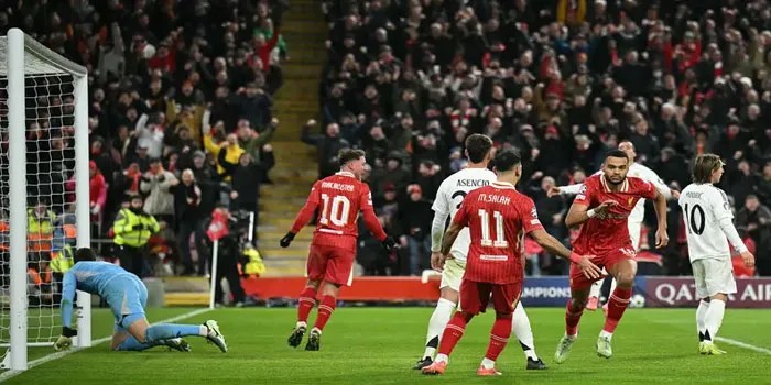 Real Madrid Terpuruk di Pertandingan Melawan Liverpool