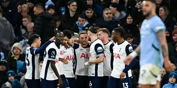 Kekalahan Manchester City vs Tottenham Dengan Skor 0-4