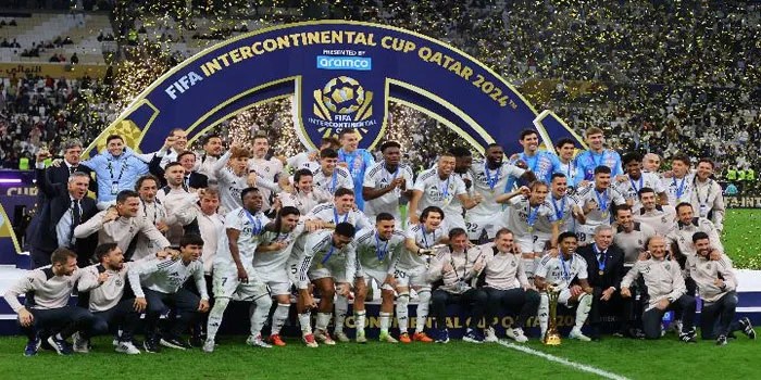 Real Madrid Juara FIFA Intercontinental Cup 2024