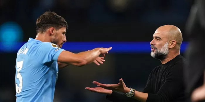 Pep Guardiola Mengonfirmasi Ruben Dias Absen Karena Cedera