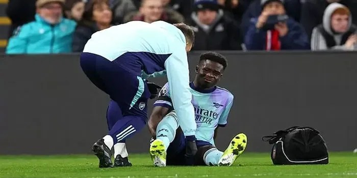 Bukayo Saka Bakal Absen Lama dari Skuad Arsenal?