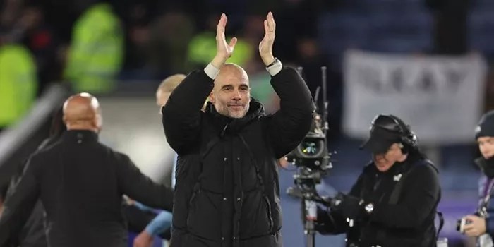 Guardiola Kembali Senyum Usai Menang Melawan Leicester City