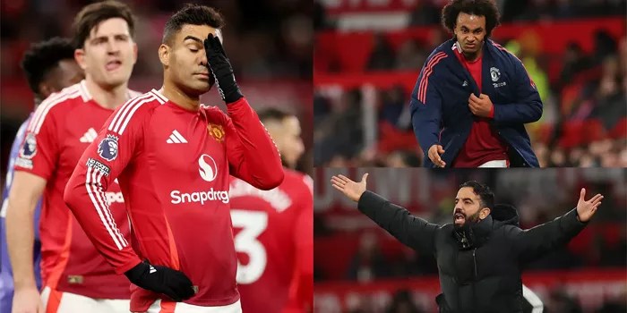 Zirkzee dan Casemiro Bermain Buruk Akhir Tahun Ini