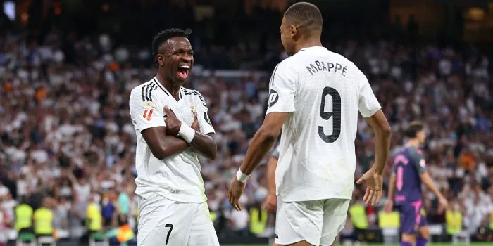 Kylian Mbappe dan Vinicius Junior Melempar Pujian Menyambut Tahun Baru!