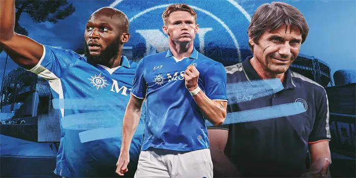 Antonio Conte dari Napoli Memuji Penampilan Scott McTominay dan Romelu Lukaku
