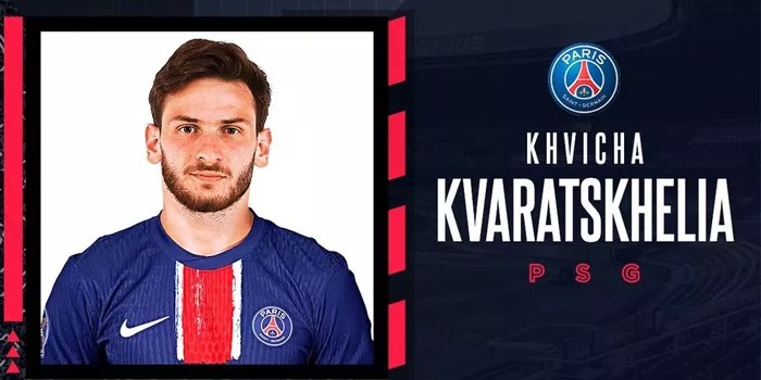 Khvicha Kvaratskhelia dari Napoli Merampungkan Transfer ke PSG