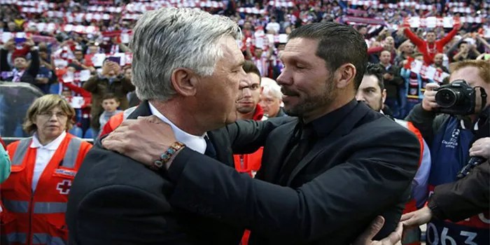 Atletico vs Real Madrid: Diego Simeone Sindir ‘Ingatan’ Carlo Ancelotti