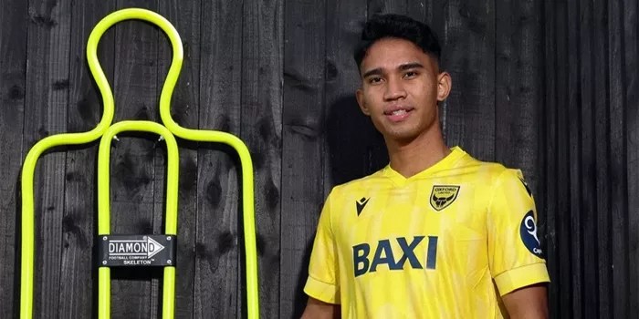 Marselino Ferdinan Sumbang Dua Gol Bagi Oxford United Academy