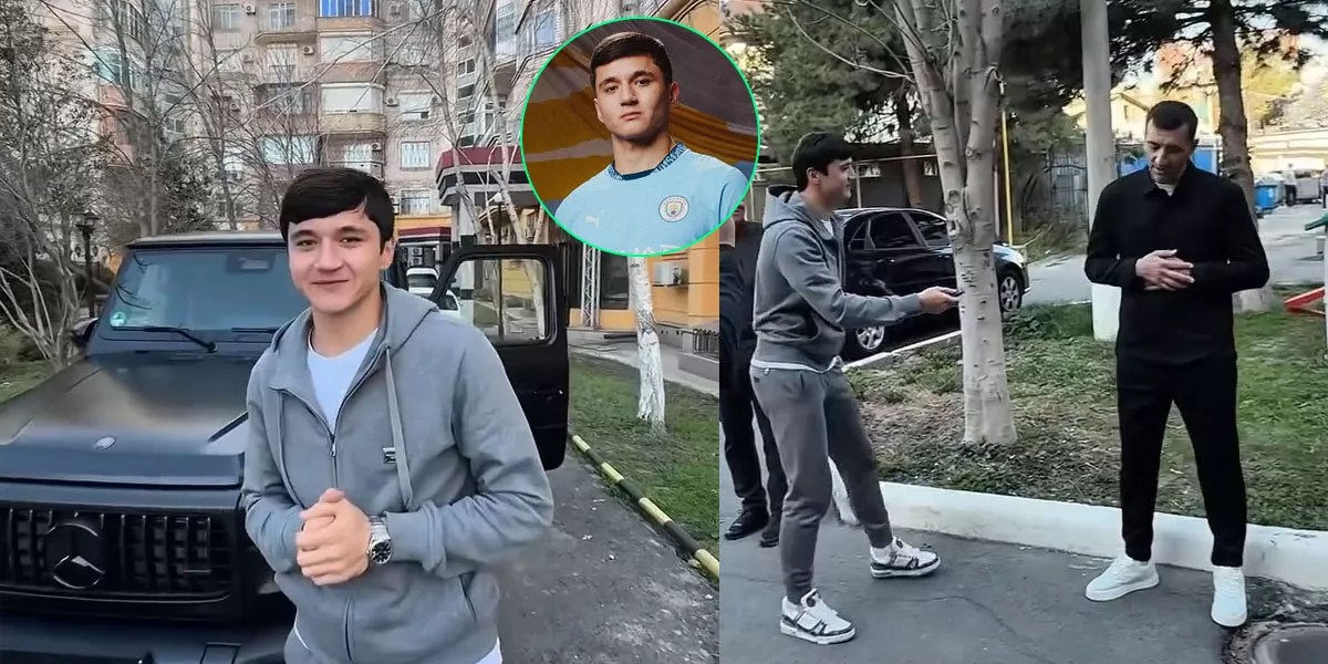Abdukodir Khusanov Mendapatkan Mobil Mewah Saat Kembali ke Uzbekistan