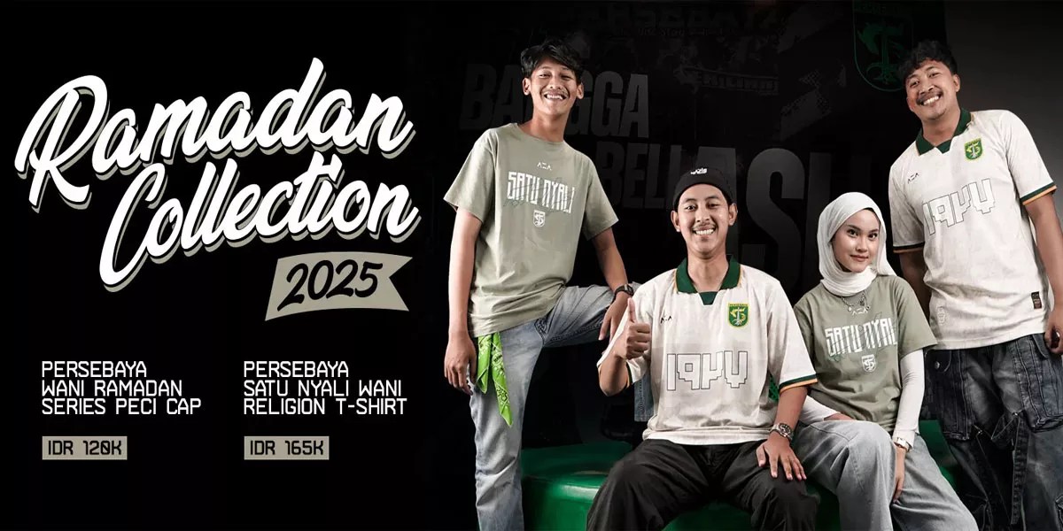 Persebaya Store Hadirkan Jersei dan Peci Ramadan Series 2025