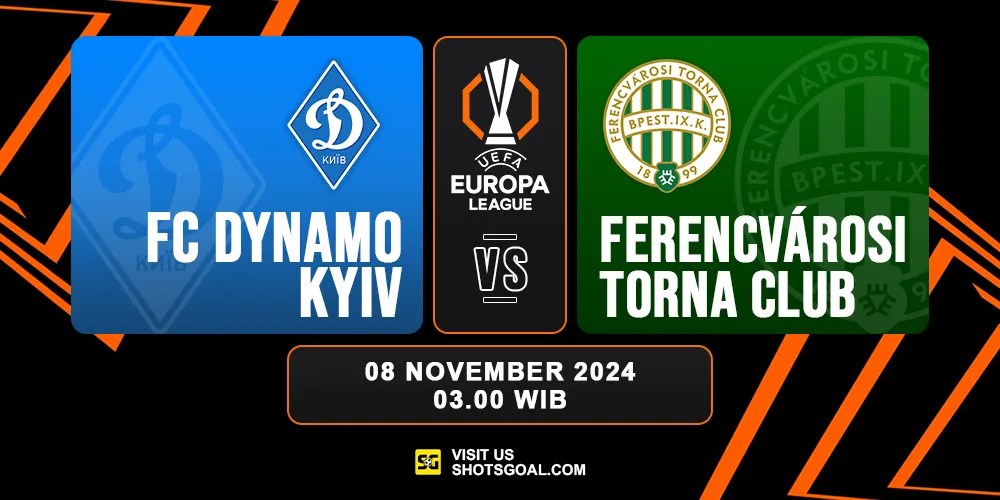 Prediksi Liga Europa 2024-2025: Dynamo Kyiv vs. Ferencvaros