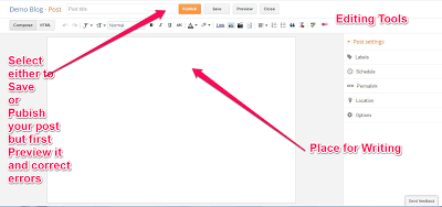 Blogger - Publish Post Blogger - Publish Post