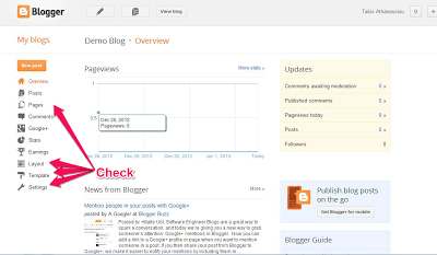Blogger - Configure Blog Blogger - Configure Blog