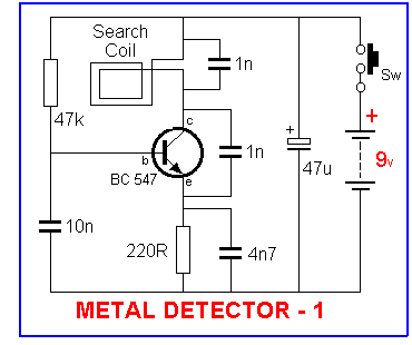 Gudang Skema Elektronik: Metal Detector or Gold Detector