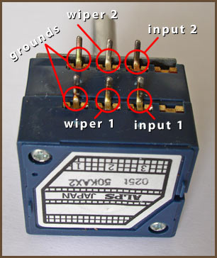 Potentiometers, or pots, are a form of resistors employed to detect the output signal of electronic instruments, like an amplifier, guitar, . Wiring Up An Alps Rk27 50k Potentiometer Diyaudio