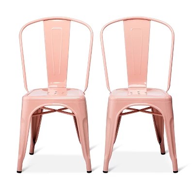 Whether you're replacing your existing dining. Carlisle High Back Metal Dining Chair with Wood Seat ...