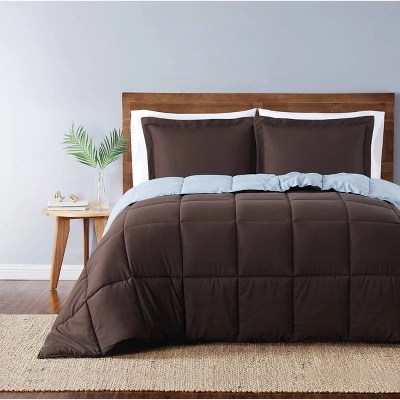 Find the warmth level that's perfect for you. brown comforters target